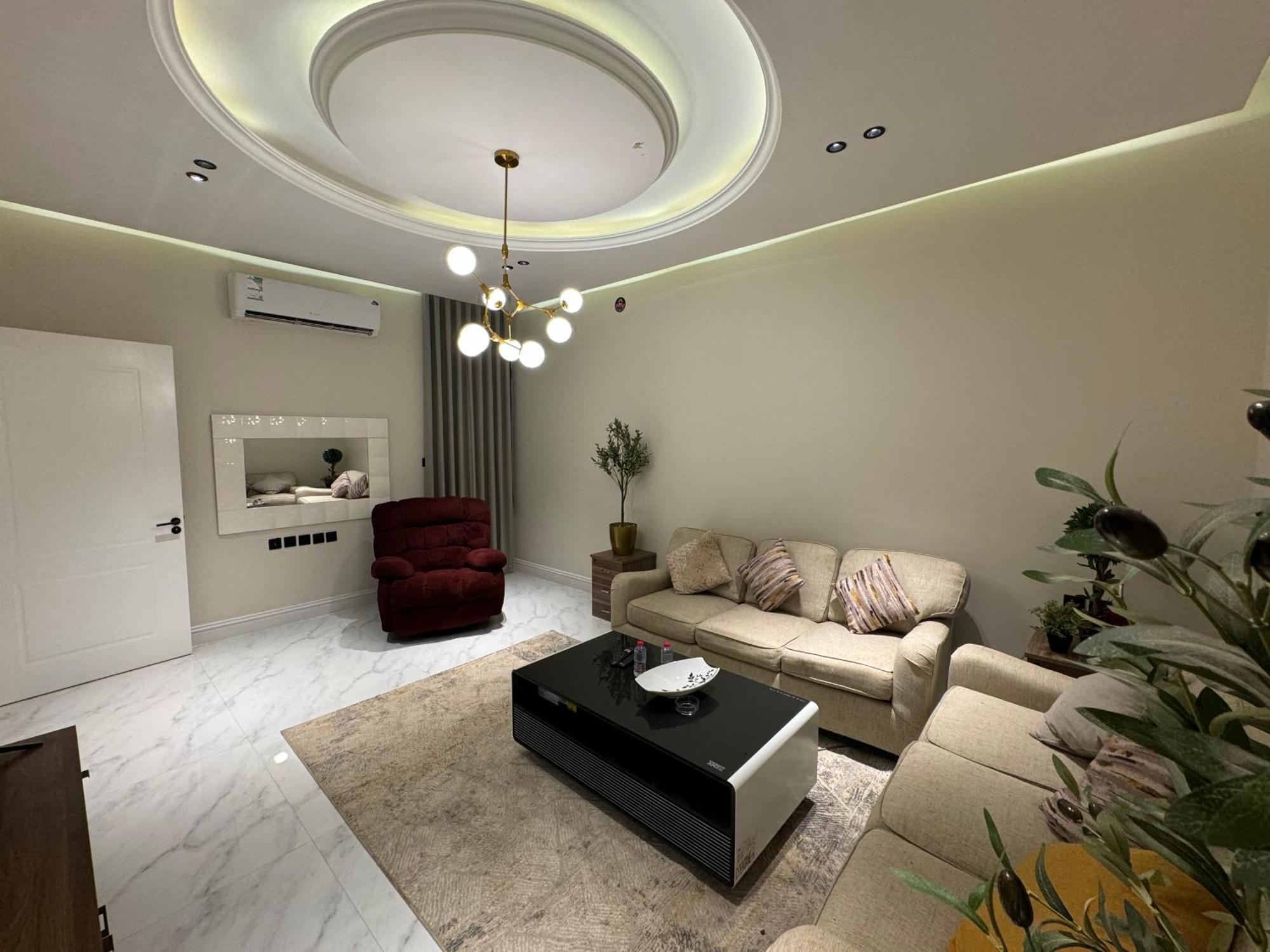فاخرة غرفة وصالة بالعارض دخول ذاتي ١٢ Apartment *